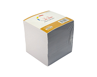 Bloc Notițe Alb 90x90 mm, 1000 Foi, Cub Hârtie Memo Birou, Bloc Notițe Office pentru Mesaje și Liste, Hârtie Notițe Birou Școală, Cub Memo Mare