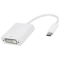 Adaptor Video APC Electronic APC-631001, Type-C - DVI-D (F), 0,1m, Alb