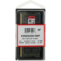 Memorie RAM Kingston ValueRAM, DDR4 SDRAM, 3200 MHz, 16GB, KVR32S22D8/16WP
