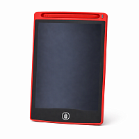 Tableta LCD scris si desen 8.5 inch copii, tabla electronica portabila, stylus inclus, stergere rapida, anti hartie, jucarie educativa, cadou copii 3+ ani, culoare rosie