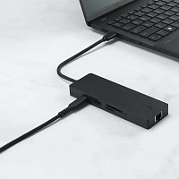 Stație Docking ASUS DC210-8IN1-BLK, Negru