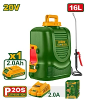 Pulverizator fără fir 20V 16L cu acumulator și încărcător Jadever JDLSY20162