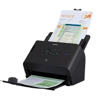 Scaner de documente cu alimentare automată Canon imageFORMULA DR-S250N, A4, Negru