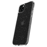 Husă Spigen iPhone 15 Plus Liquid Crystal, Cristal cu sclipici