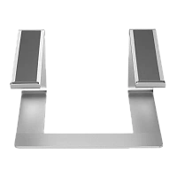 Stand pentru laptop Gembird NBS-D1-01, 15,6", Argintiu
