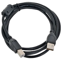 Cablu de comunicație Gembird CCF-USB2-AMBM-6, USB Type-A/USB Type-B, 1,8m, Negru