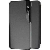 Husă tip carte Xcover Samsung Galaxy A03 - Soft Book View Series, Negru