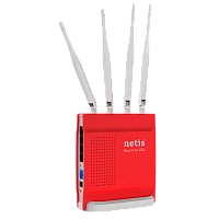 Router fără fir Netis WF2681, Roșu