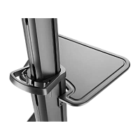Suport pentru TV pe picior Gembird TVS-70T-02, Negru