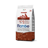 MONGE dry dog all breed adult Lamb/Rice/Potatoes 12 kg, hrană uscată pentru câini