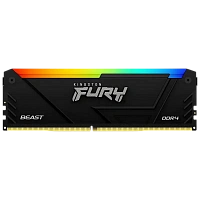 Memorie RAM Kingston FURY Beast RGB, DDR4 SDRAM, 3600 MHz, 8GB, KF436C17BB2A/8