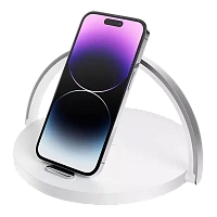 Încărcător wireless XO WX030, 15W, Alb