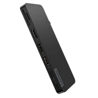 Stație Docking Lenovo USB-C Slim Travel Dock, Negru