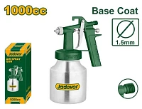 Pistol de pulverizare pneumatic cupă inferioară 1000cc Jadever JDGA1561