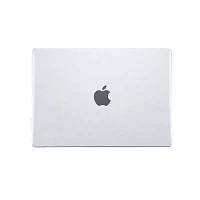 Husă pentru laptop Tech Protect Smartshell Macbook Pro 14 (2021-2023), 14.2", Policarbonat, Crystal Clear