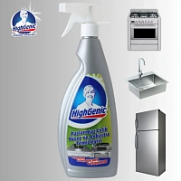 Solutie pentru suprafete de inox Paslanmaz HighGenic 750ml