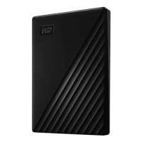 HDD portabil extern Western Digital WD My Passport,  2 TB, Negru (WDBYVG0020BBK-WESN)