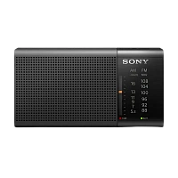 Radio portabil SONY ICF-P37, Negru