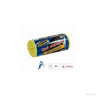 Pungi p/u gunoi 35 L. 50 buc. SHRO-7315 SH galbene