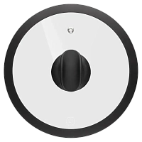 Capac Rondell RDA-1496, 20cm, Negru