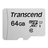 Card de Memorie Transcend MicroSDXC Class 10, 64GB (TS64GUSD300S)