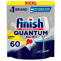 Tablete pentru mașina de spălat vase Finish Quantum All in One, 60 buc