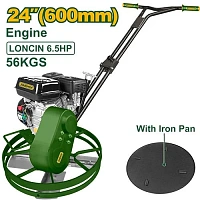 Mașină de șlefuit beton pe benzină (Elicopter) 4.8 kW 56 kg 600mm JDQM1A24 Jadever