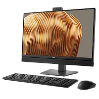 Computer All-in-One DELL QC24250, 24", Intel Core Ultra 7 256, 16GB/512GB, Windows 11 Pro, Negru