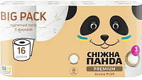 PANDA Hirtie igienica Premium Aroma Plus 3str. 16 role  142foi  17,75м