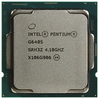 Procesor Intel Pentium G6405, Intel UHD 610 Graphics, Fără cooler | Tray