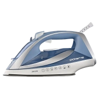 Fier de călcat Polaris PIR 2820AK, 2800W, Albastru deschis/Alb