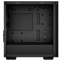 Carcasă PC Deepcool CH370, Mini-Tower, Fără PSU, Negru