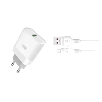 Încărcător XO L63, 15W, Alb