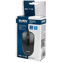 Mouse SVEN RX-112, Negru