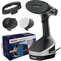 Aparat de călcat vertical cu aburi Tefal DT8270E1, Negru