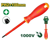 Șurubelniță izolată electric 1000V PH2x100mm Jadever
