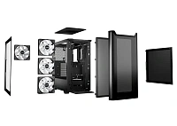 Carcasă PC be quiet! Pure Base 501 LX, Midi-Tower, Fără PSU, Negru