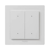 Comutator inteligent AQARA Light Switch H2, Alb