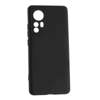 Husă Xcover Xiaomi Redmi Note 12s - Soft Touch (Microfiber), Negru
