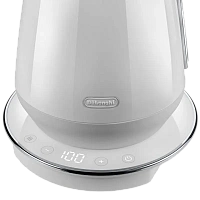 Fierbător electric DeLonghi KBY 2011 W, Alb
