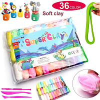 Set de plastilina aerata 36 culori*8gr