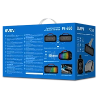 Boxă portabilă SVEN PS-360, Negru