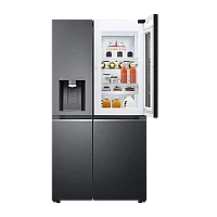 Frigider LG GSXV90MCDE, InstaView Door-in-Door™, Negru