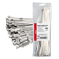 04323 Legaturi metalice din otel inoxidabi 4,6 С… 300mm 100 buc