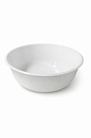 Bol adanc plastic alb Ø20 cm, reutilizabil, PP rezistent, pentru supe si catering – NovaGreen