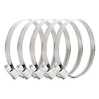 04591 Clema cu surub 5pcs. 70-90mm/9mm W2 metal