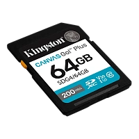 Card de Memorie Kingston Canvas Go! Plus, 64GB (SDG4/64GB)