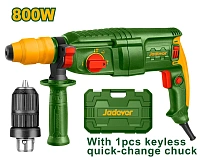 Ciocan rotopercutor 220-240V 800W, 0-1100rpm, 2,5J, 4000bpm,  SDS-PLus; JDRH1D26 Jadever