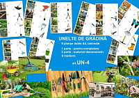 UN-4 Joc Unelte de grădină - planşe A4