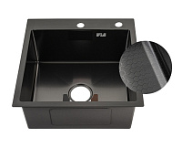 Chiuveta Inox Nano PVD 5045 (negru)